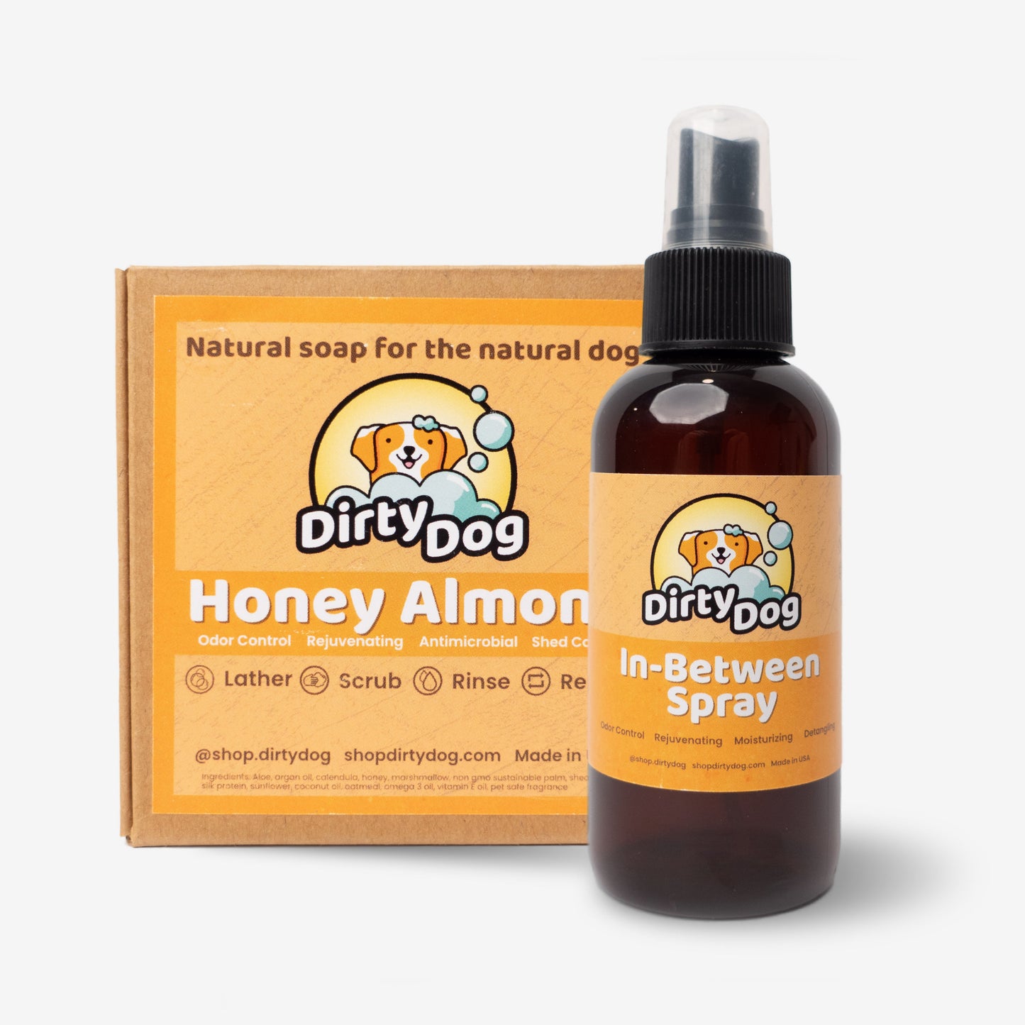 Soap N' Spray Bundle - Honey Almond